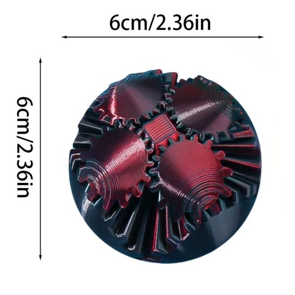 NEW 3D Printed Gear Ball Spinner Fidget Toy Sale Sale Carousel 2