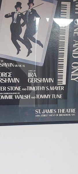 Twiggy and Tommy Tune 1983 Broadway show NYC poster62949052378113111