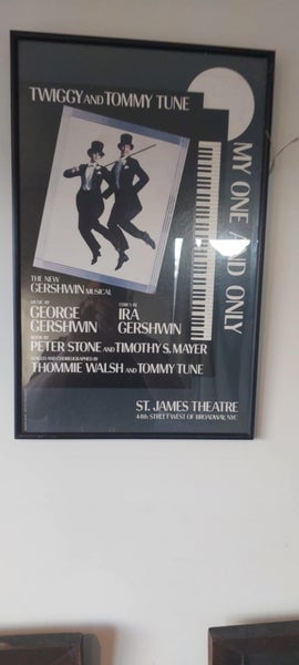 Twiggy and Tommy Tune 1983 Broadway show NYC poster629490523781131129