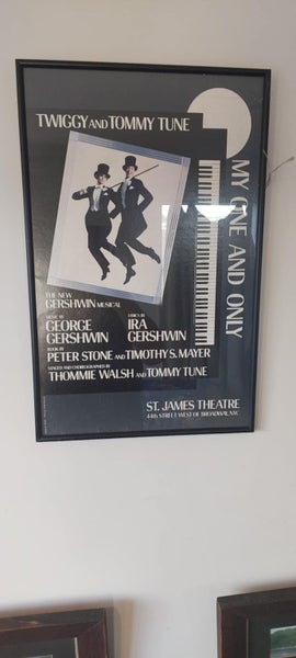 Twiggy and Tommy Tune 1983 Broadway show NYC poster62949052378113112