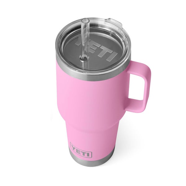 YETI Rambler 35 oz Tumbler with Handle and Straw Lid Travel Mug Water Tumbler Va Carousel 1
