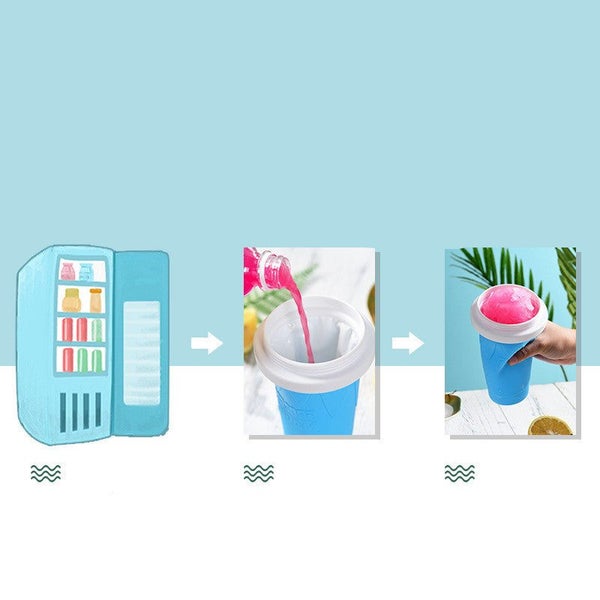 Net Celebrities Smoothie Cup Quick Freezing Technology Slushy Maker Carousel 2