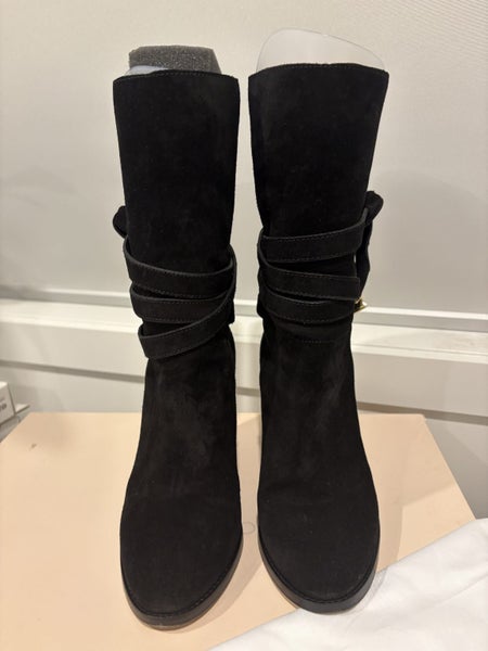 Jimmy Choo ‘Mercy’ Black Suede Boots62955708455937113