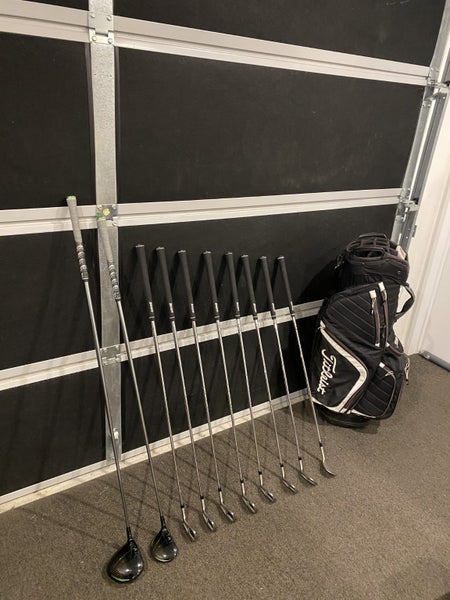 Top Class Callaway/Taylormade Full Right Handed Golf Set, With Titleist Bag62934713367041114