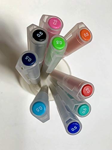 MUJI Gel Ink Ballpoint Pens 0.5mm 9colors Pack Carousel 3