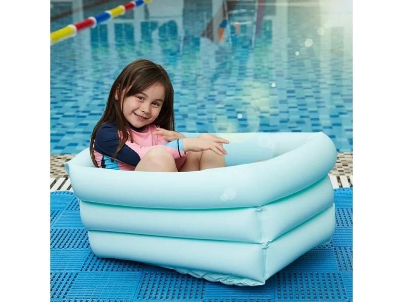 Foldable Children's Inflatable PVC Swimming Pool LB894 Carousel 1