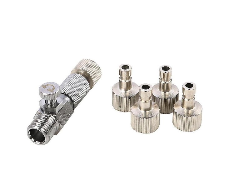 Airbrush Quick Release Coupling Disconnect Adapter With Plug Fitting Part(1se Carousel 1