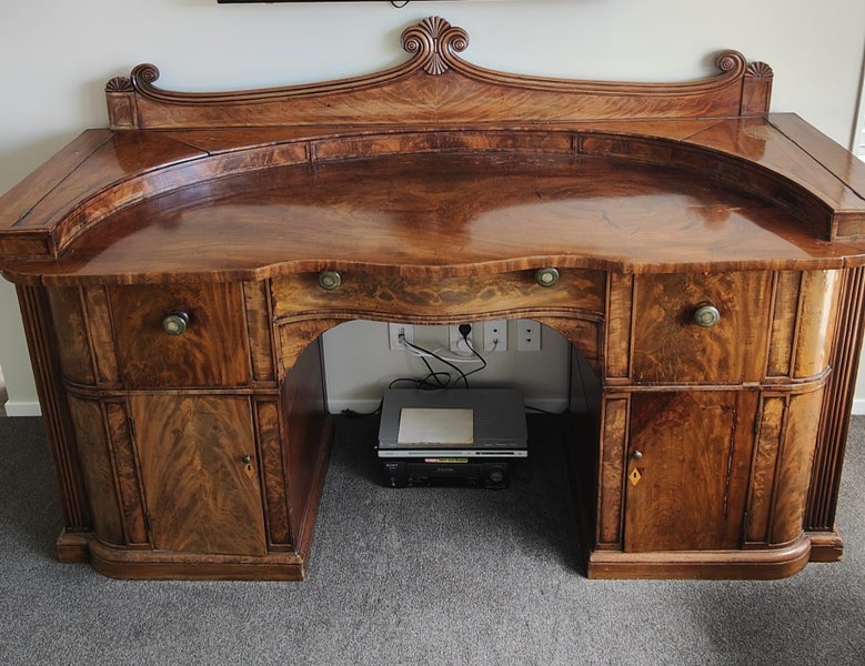 Edwardian Mahogany Desk62970069320449111