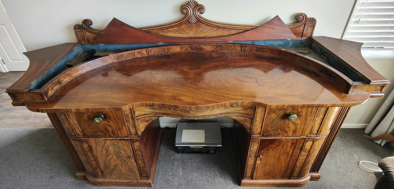 Edwardian Mahogany Desk62970069320449114