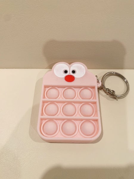 Mini Pop It Fidget Toy - Portable Keychain Carousel 1