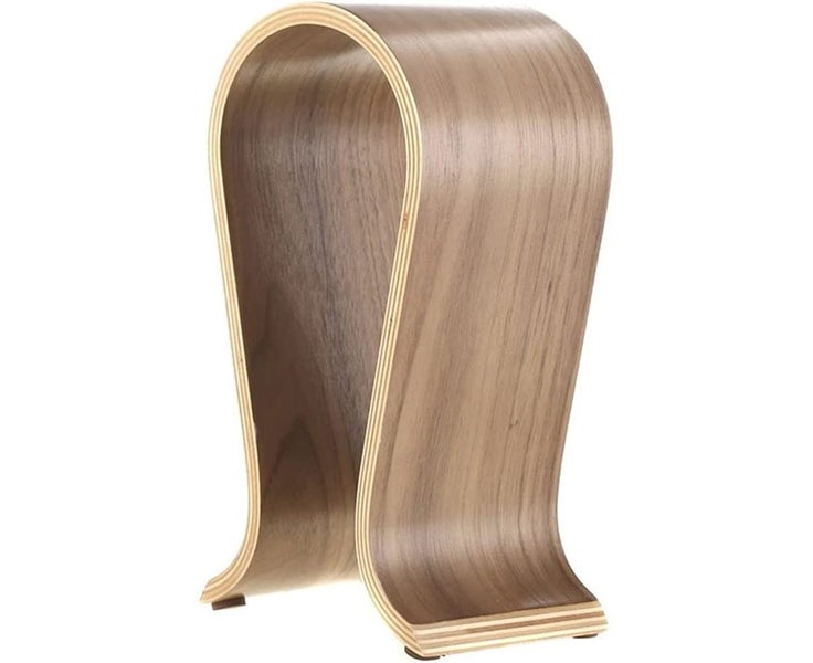Walnut Wood Headphone Stand, Headphone Stand, Universal Headphone Stand, U Sh Carousel 1