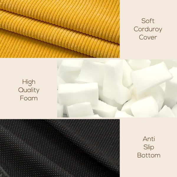 Twin Combination Convertible Folding Sofa Bed Armless Foam Sleeper Floor Couch Carousel 6