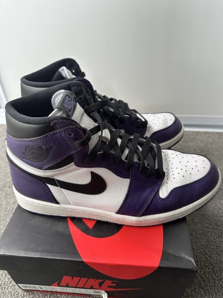 Air Jordan 1 Retro High OG Court Purple US1163617160856322113