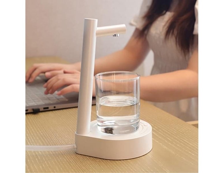 Desktop Water Bottle Dispenser Electric Water Dispenser Water Pump -White Carousel 2