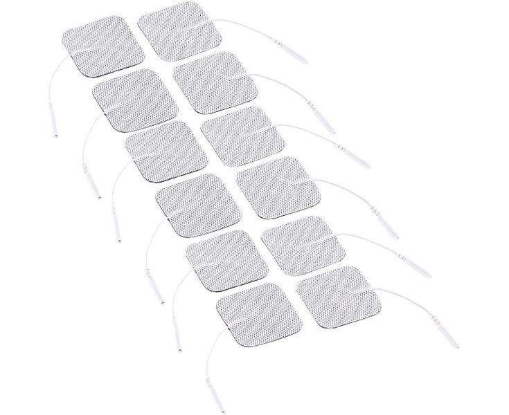 Tens Electrodes, Electrode Pads For Stimulation Current Devices, 5X5 Cm,(Tens Carousel 1