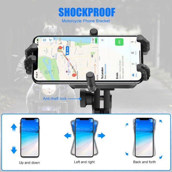Motorcycle Phone Mount for Rearview Mirror Clearance62937632700803111