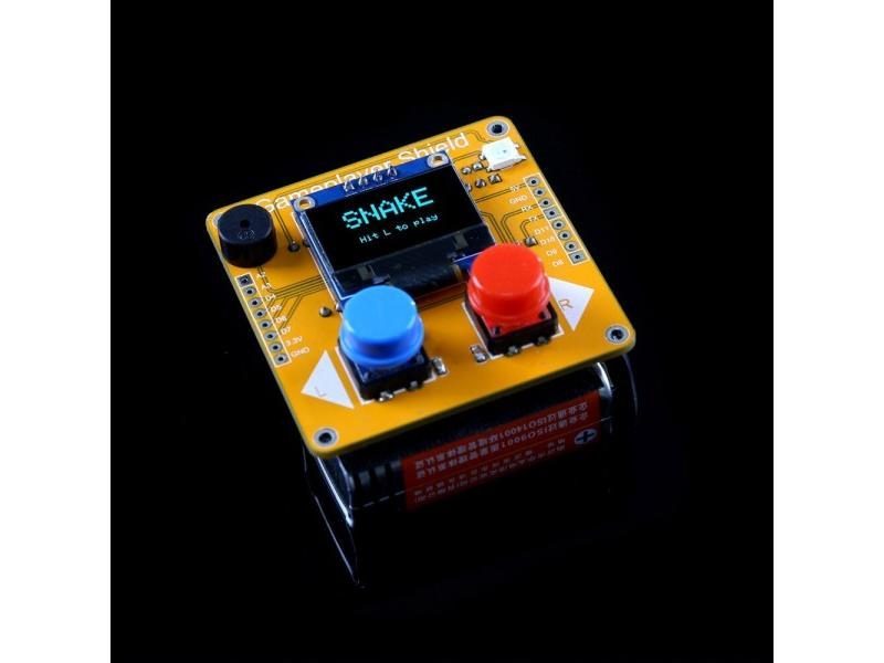 Arduino Diy Kit Snake Game Nano Board ATmega328P IIC Serial 128X64 OLED Display Carousel 1