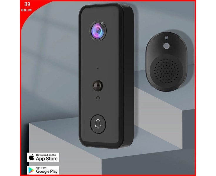 Video Doorbell Camera Wireless with Chime Ringer Battery Powered Smart AI PIR Carousel 5