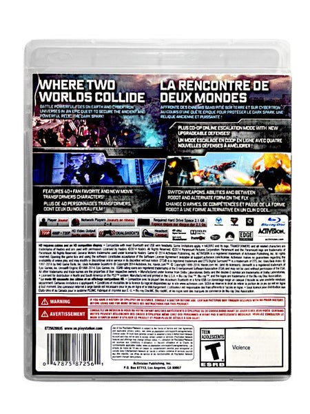 TRANSFORMERS: Rise of the Dark Spark (PS3) *EXCELLENT + COMPLETE* Carousel 2