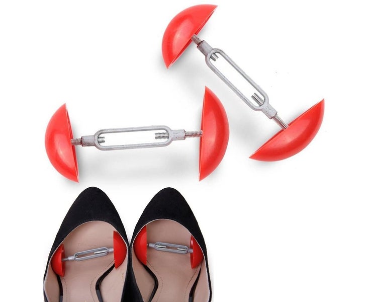 1Pair Mini Shoe Stretchers, Men Women Shoe Stretchers Shaper Expander - Red Carousel 2