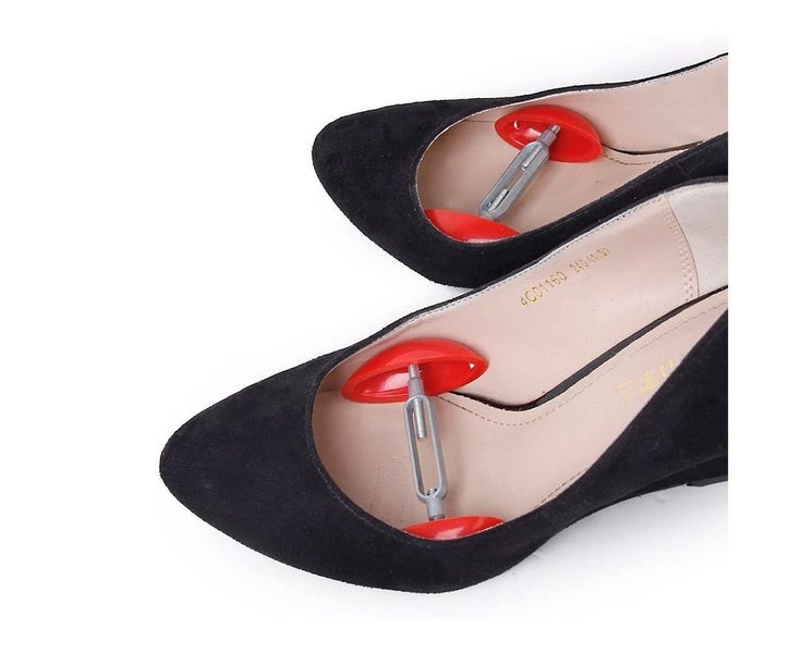 1Pair Mini Shoe Stretchers, Men Women Shoe Stretchers Shaper Expander - Red Carousel 5