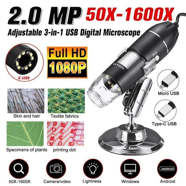 Digital Microscope USB Camera Carousel 1