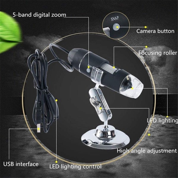 Digital Microscope USB Camera Carousel 10