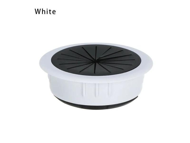 Desk Table Wire Hole Cover Cable Outlet Organizer Carousel 1