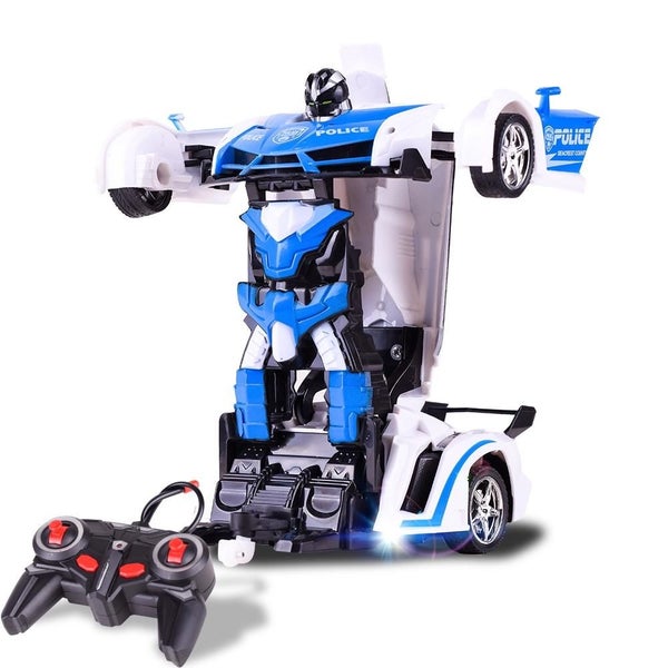 Remote Control Police Car 4 Channels Deformable Toy Remote Controlled Toys Para Carousel 1