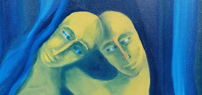 Large original painting 1m wide x 1.2m high62933720869121113