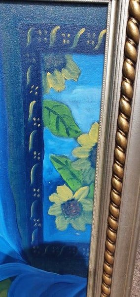 Large original painting 1m wide x 1.2m high62933720869121114