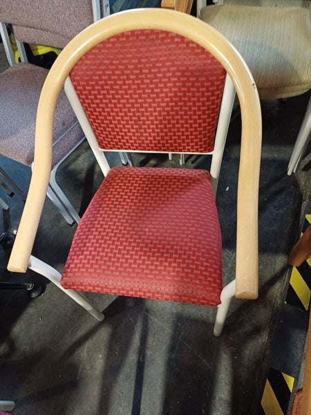 Reception chair- red Carousel 2