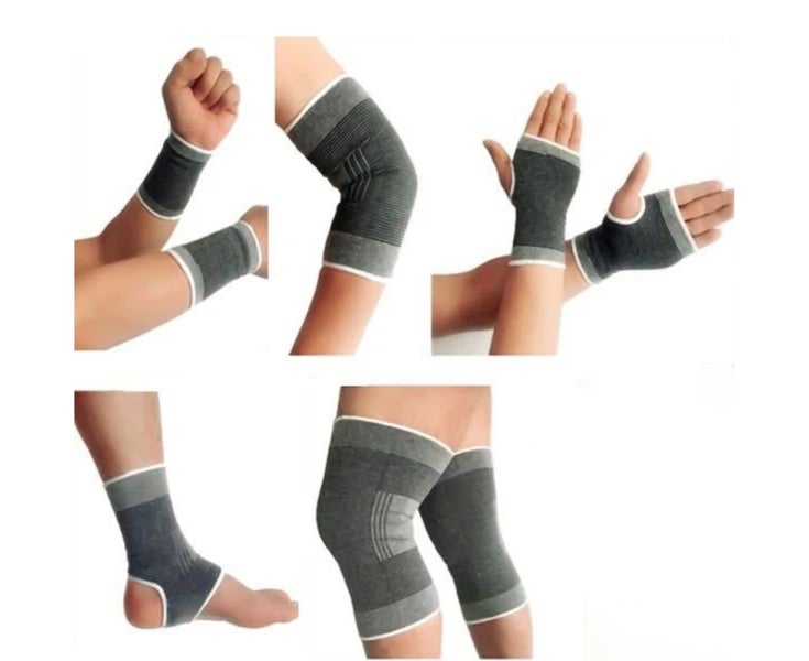 5 Pairs/Set Sports Knee Pad Wrist Guard Ankle Support Anti-twist Protective G Carousel 1