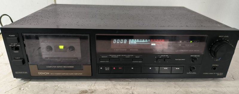 DENON CASSETTE DECK PLAYER DRM11 #B21124365-2 Carousel 1