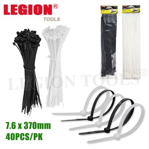 Cable Ties 7.6x370mm 40pcs/pk Carousel 1