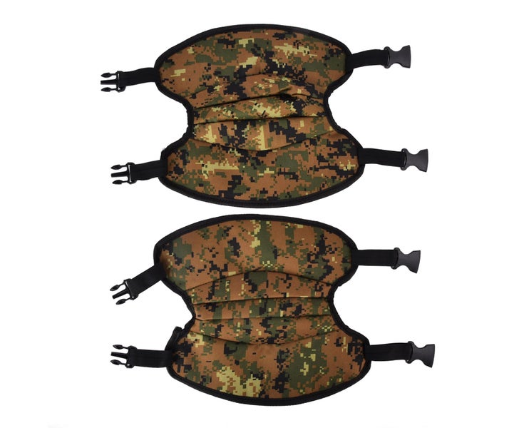 2Pcs Oxford Cloth Winter Warm Knee Brace Pad Windproof Soft Flannel For Outdo Carousel 1