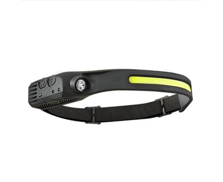 LED Motion Sensor Head Torch Lamp Headlight USB Rechargeable Headlamp Waterpr Carousel 1