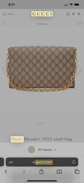 Gucci shoulder bag with gold chain and strap62979522072833112