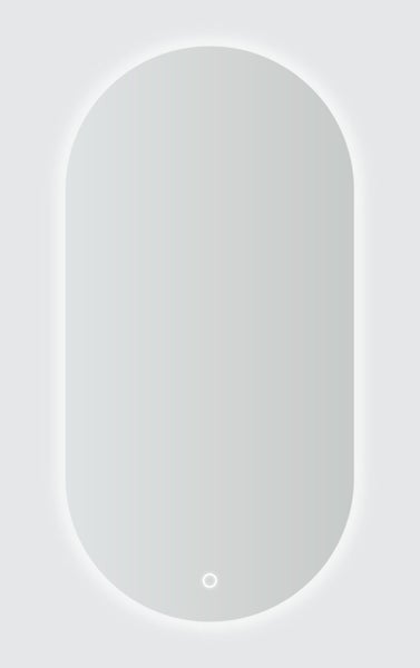 Ambience Back-Lit LED Mirror with Demister - Pill 500W x 1000H -CANCELLED ORDER Carousel 1