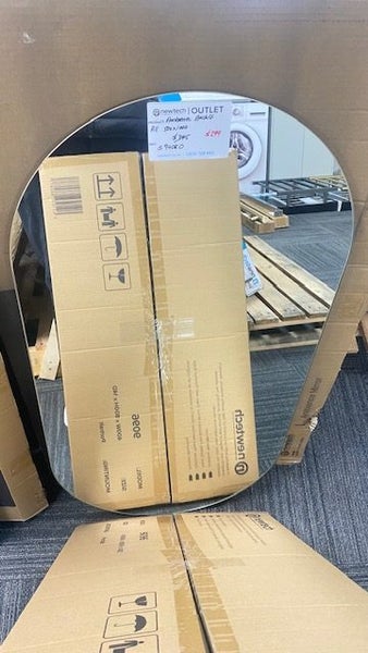 Ambience Back-Lit LED Mirror with Demister - Pill 500W x 1000H -CANCELLED ORDER Carousel 2