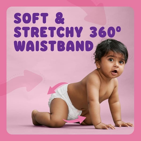 Huggies Ultra Dry Nappy Pants Junior Girls 15kg+ Size 6 24pack Carousel 11