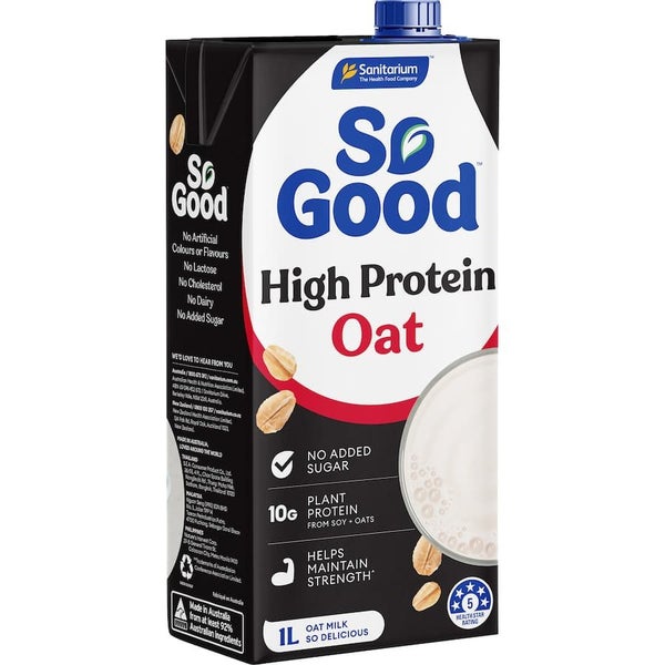 Sanitarium So Good Oat Milk High Protein Carton 1L Carousel 1