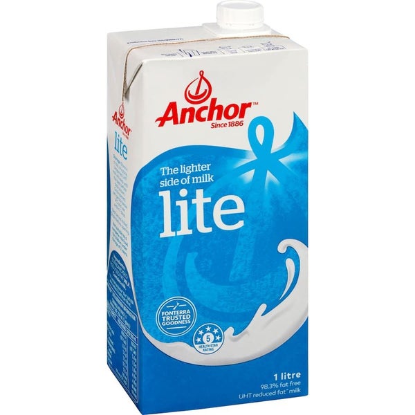 Anchor Uht Milk Lite Blue Ctn 1L Carousel 1