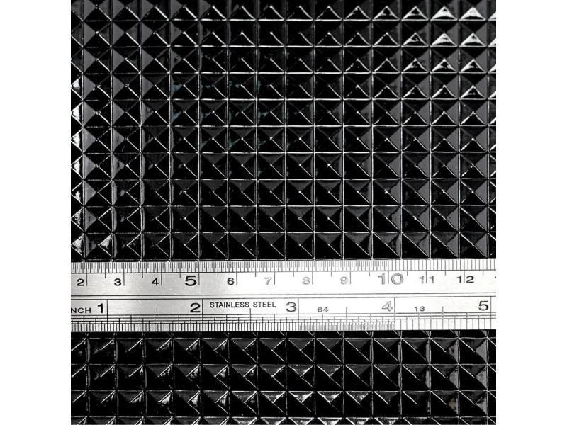 Black Gold Diamond Textured Synthetic Faux Leather Fabric For Handbags Earring Carousel 1