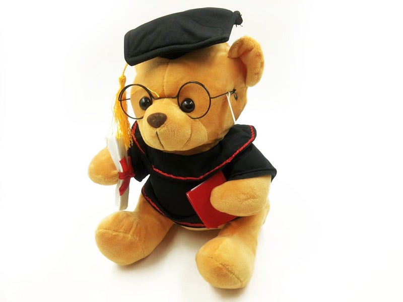 Cute Graduation with Glasses and Gown 20cm Carousel 2
