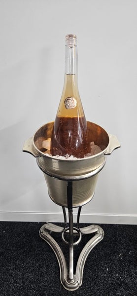 Sterling Silver Antique Champagne Bucket and Stand629337232043541124