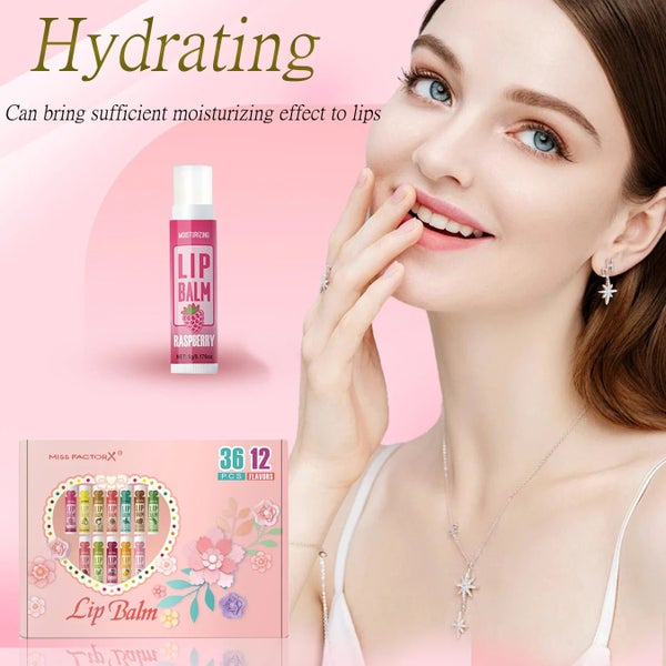 36 Piece Moisturizing Lip Balm Set 5G Deep Moisturizing & Brightening Lips Pa... Carousel 7