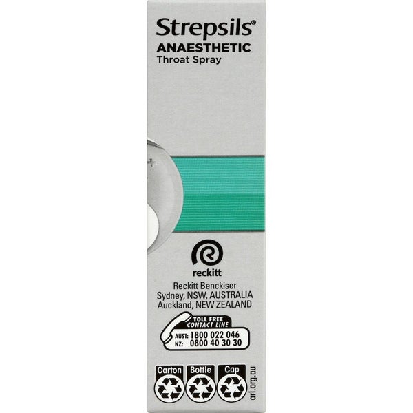 Strepsils Plus Anaesthetic Throat Spry Menthol Flavour 20mL Carousel 4