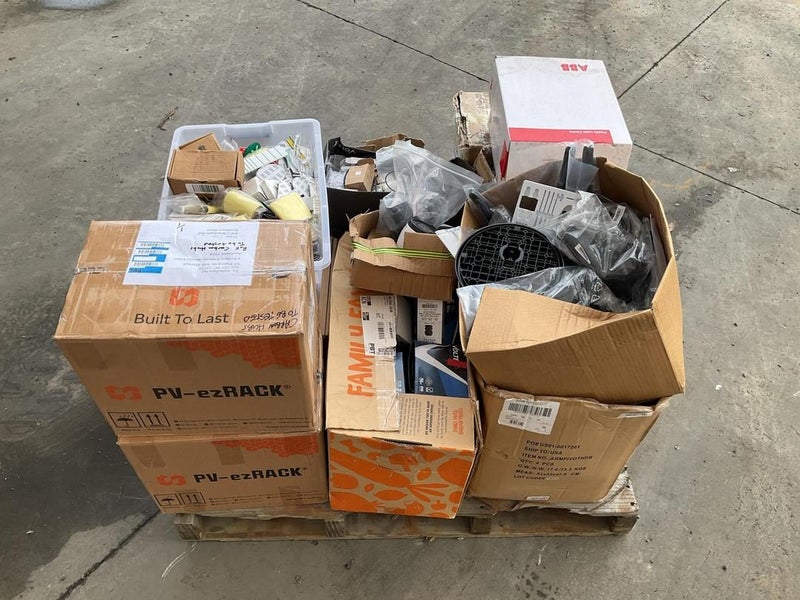 Pallet of PV-ezRack Boxes, Voltex Parts, Monitor Stands & More Carousel 2