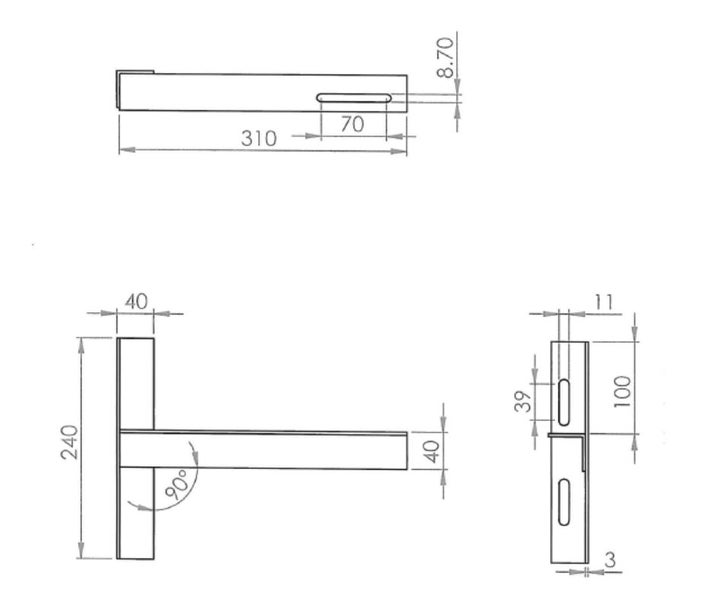 Heavy Duty Wall Brackets or Garage Door Brackets Carousel 4